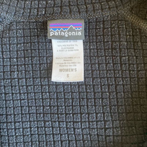 Patagonia Black Polyester 1/3 Zip Jacket size S - Picture 12 of 14
